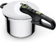 Tefal - Schnellkochtopf - 6 Liter - Schnellkochtopf - für alle Herdarten geeignet - Edelstahl