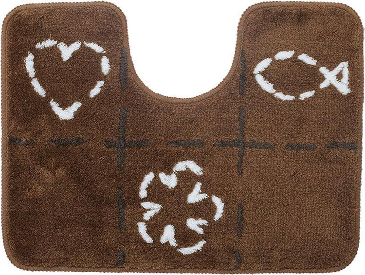 Sealskin Tack Toilettenvorleger 45 x 60 cm – Acryl – braun