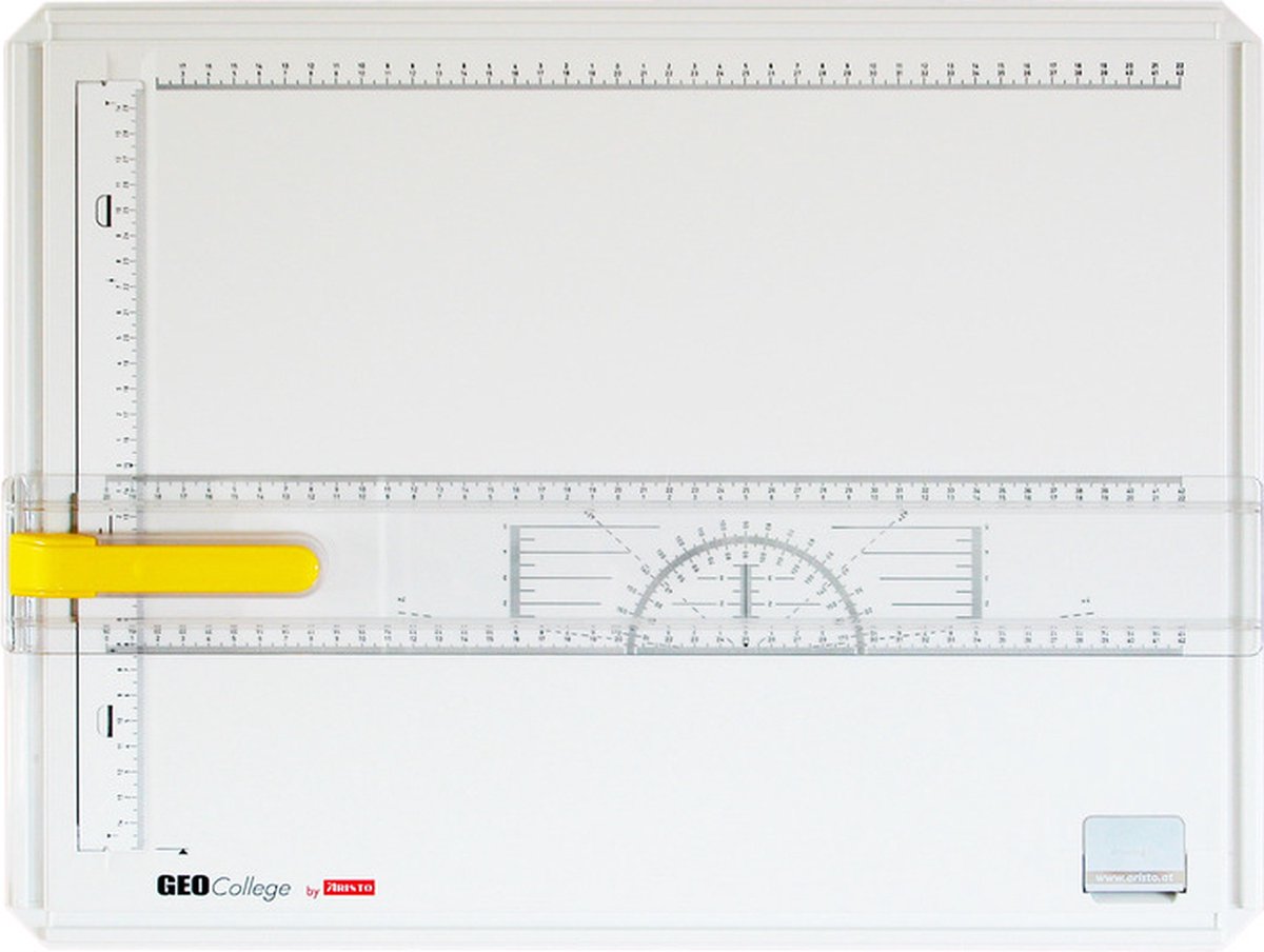 Aristo Zeichenbrett – Geocollege – A3-Format – weißer Kunststoff – AR-7030