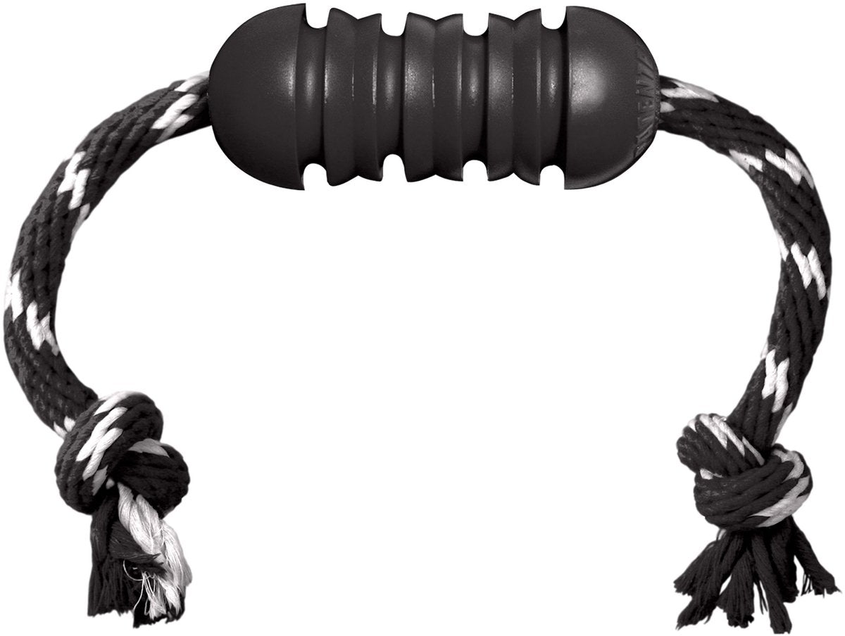 Kong Extreme Dental mit Seilschwarzweiß