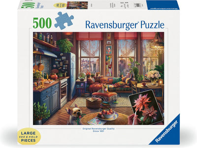 Ravensburger Jigsaw Puzzle Cosy Boho Studio, 500st.