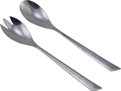 Bo-Camp - Salatbesteck - 2-teilig - Silber