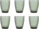 Medard de Noblat - Diamant - Glas 22 cl - geräuchert - 6 Stück