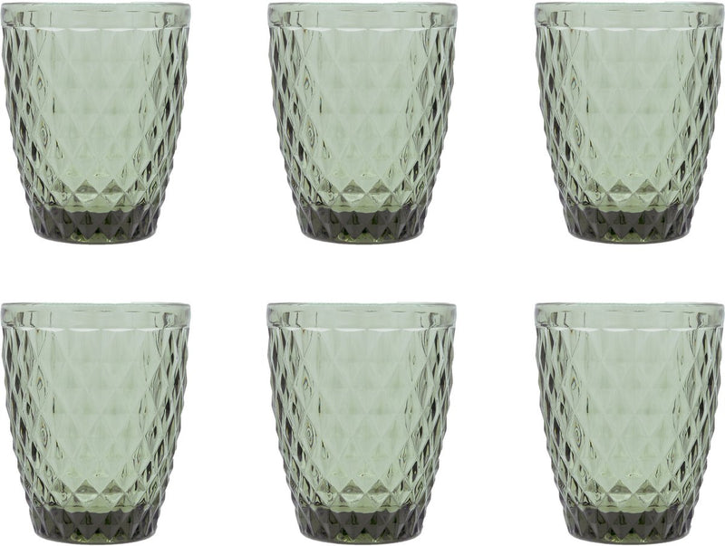 Medard de Noblat - Diamant - Glas 22 cl - geräuchert - 6 Stück