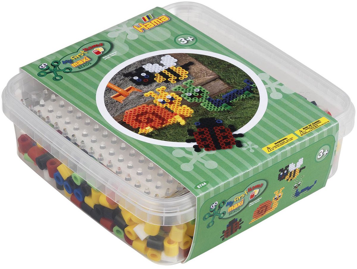 Hama -Bügel -Perlen -Maxi in Box, 600st.