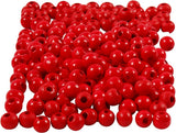 Kreativfirma Holzperlen rot, 150. - afbeelding 1