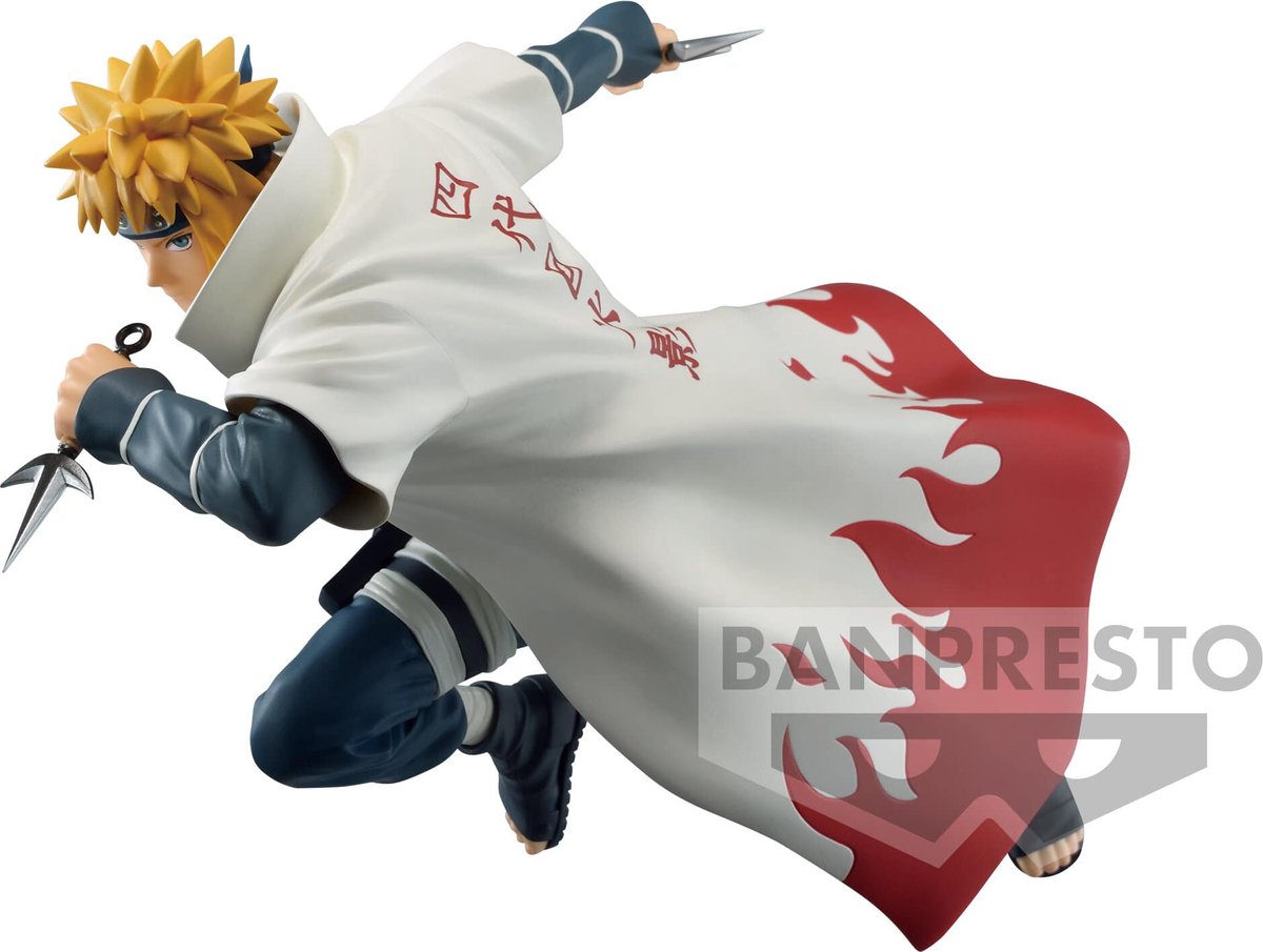 Banpresto Co., Ltd. Naruto Shippuden - Vibration Stars Namikaze Minato II Figur 18cm