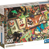 Clementoni Leguzzel de Vlinder Collector, 500st.