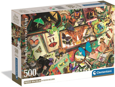 Clementoni Leguzzel de Vlinder Collector, 500st.