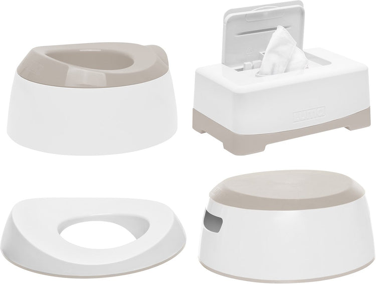Luma Toiletten-Trainingsset weiß