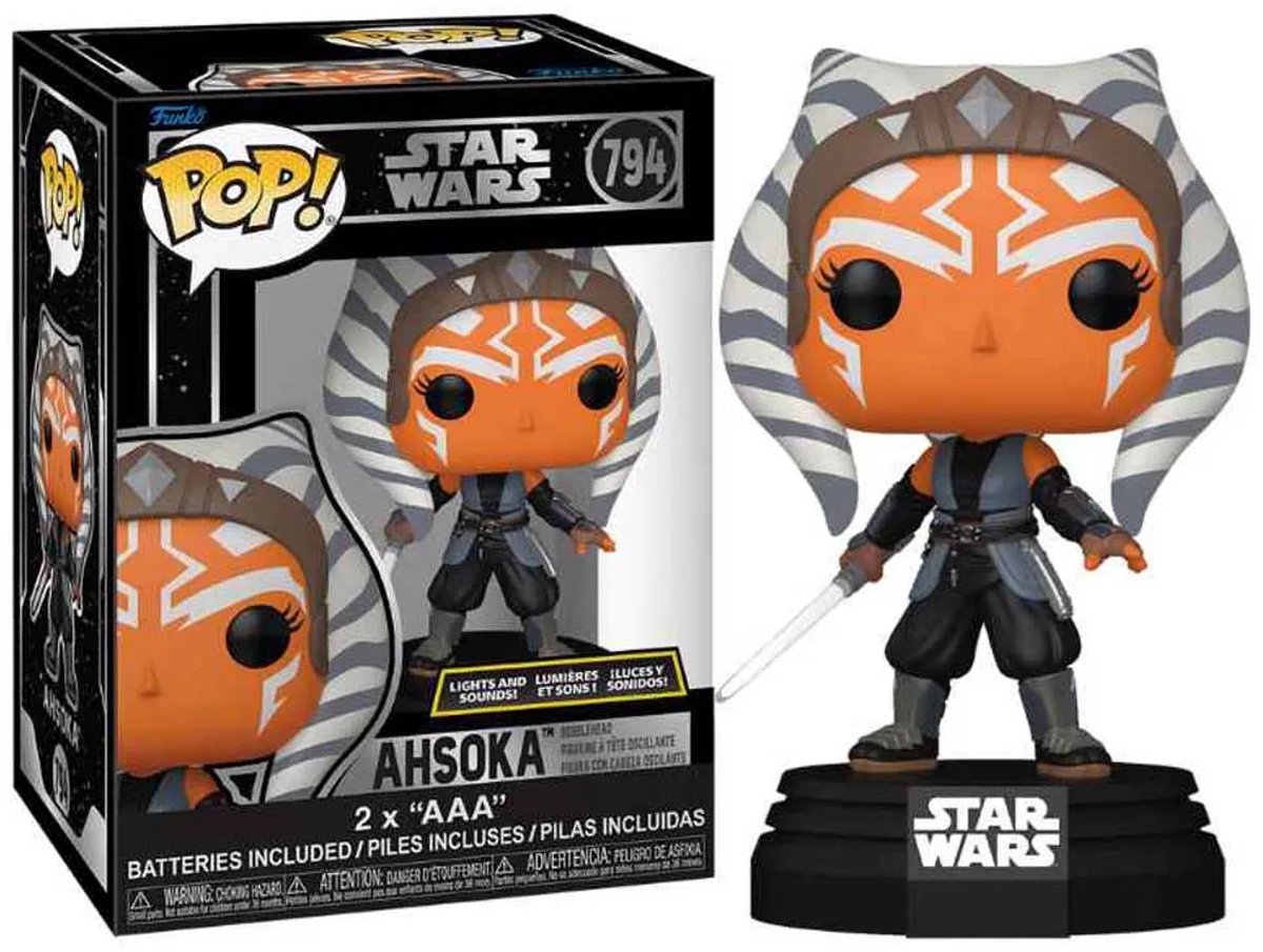 Funko-Pop! Star Wars – Ahsoka #794 (Lichter und Geräusche)