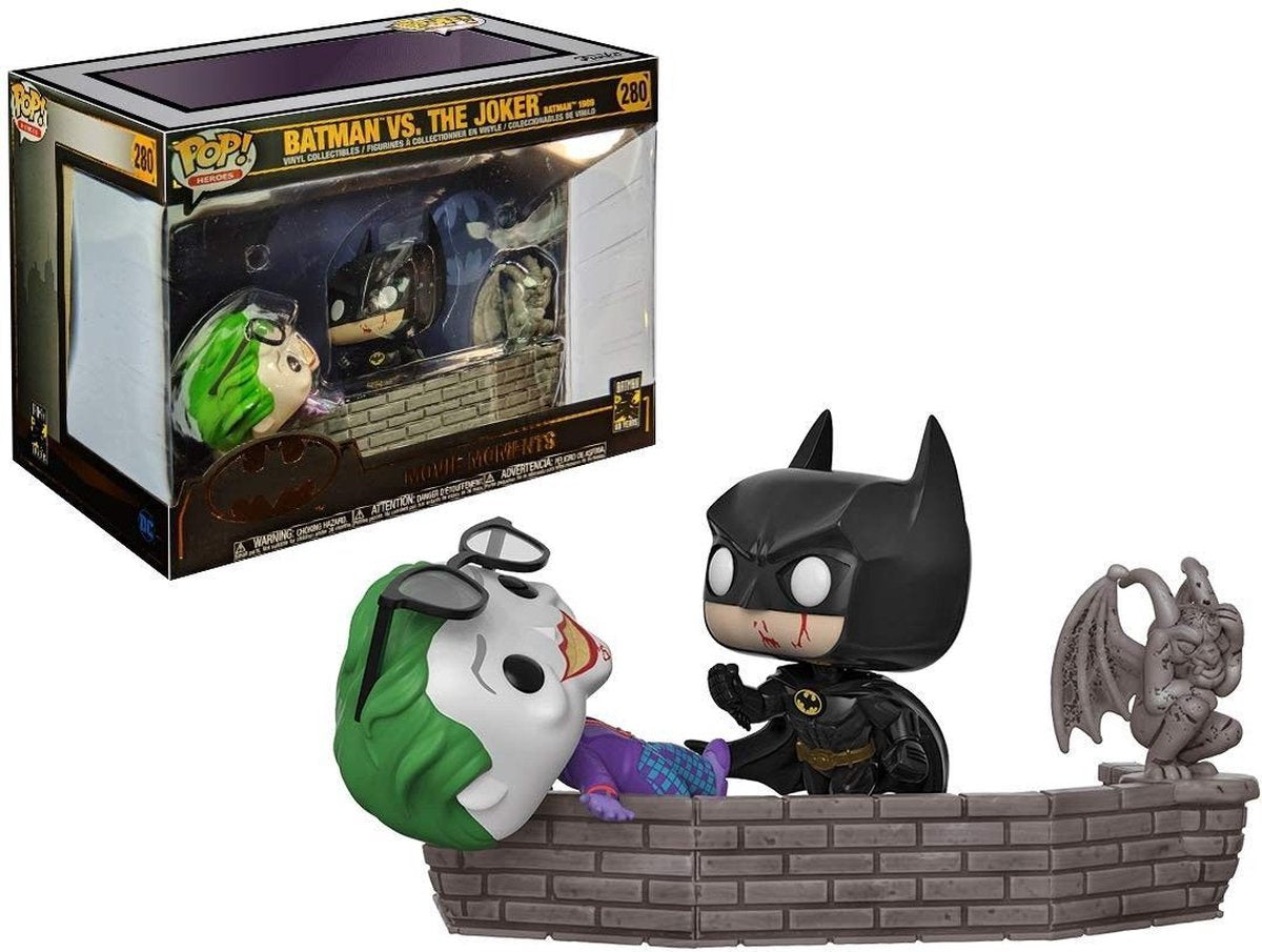 Funko-Pop! Filmmoment: Batman 80. Batman und Joker #280 – Sammelfigur