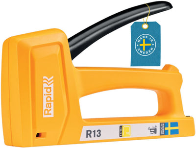 Rapid r13 – Handnagler – ergonomisch – Kunststoffstahl – gelb