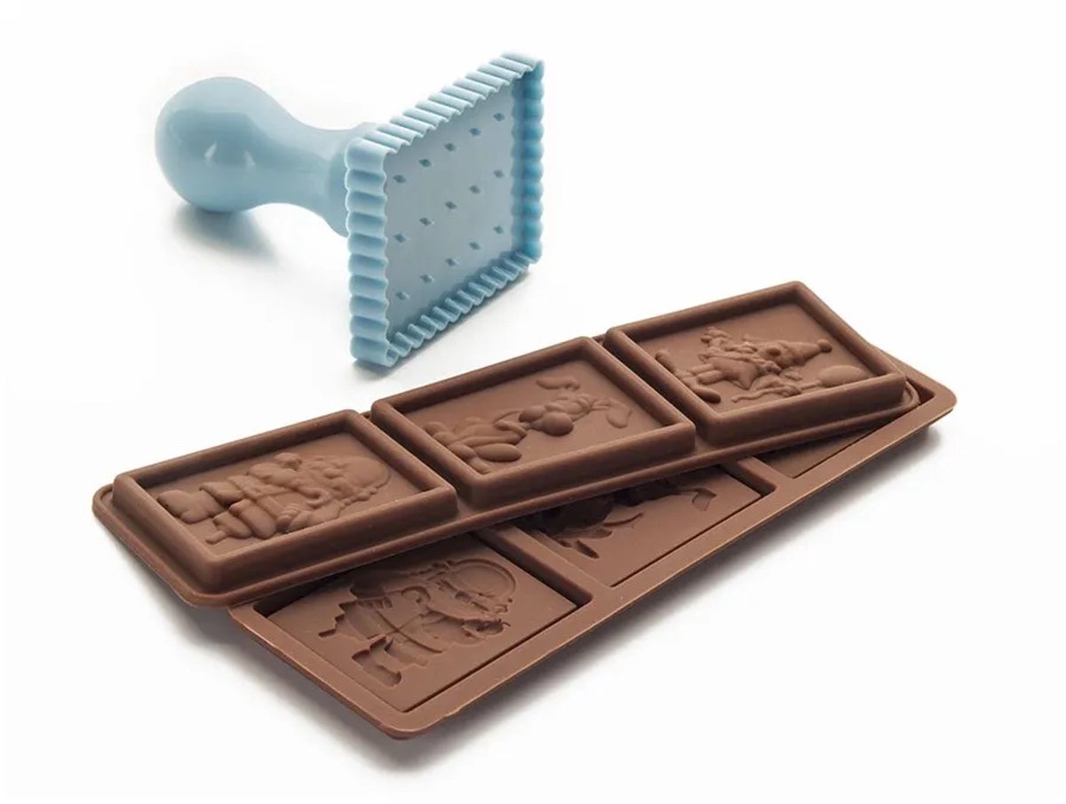 Ibili Petit Choc Formen für Kinder braun