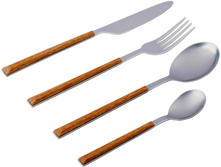 Alpina Besteckset 16-teilig – Edelstahlbesteck für 4 Personen