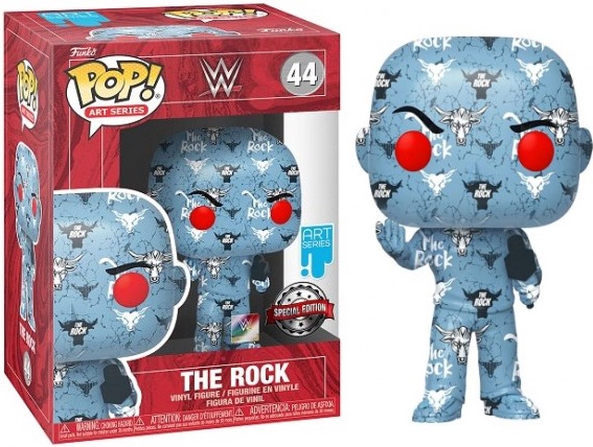 Funko-Pop! Künstlerreihe: WWE – The Rock – US Exclusive