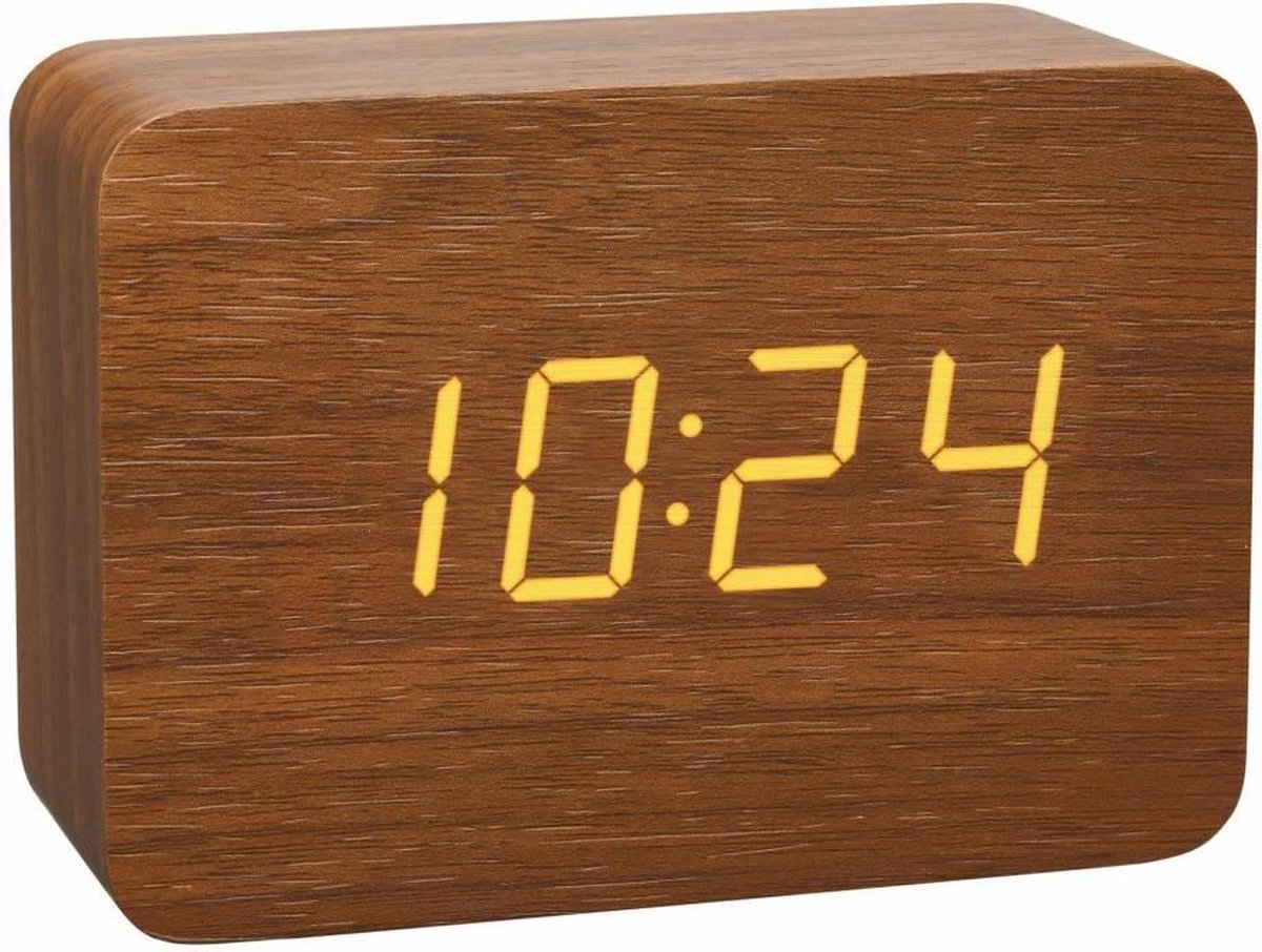 Tfa Dostmann 60.2549.08 - Wecker - Alarm - Holz - Hellbraun