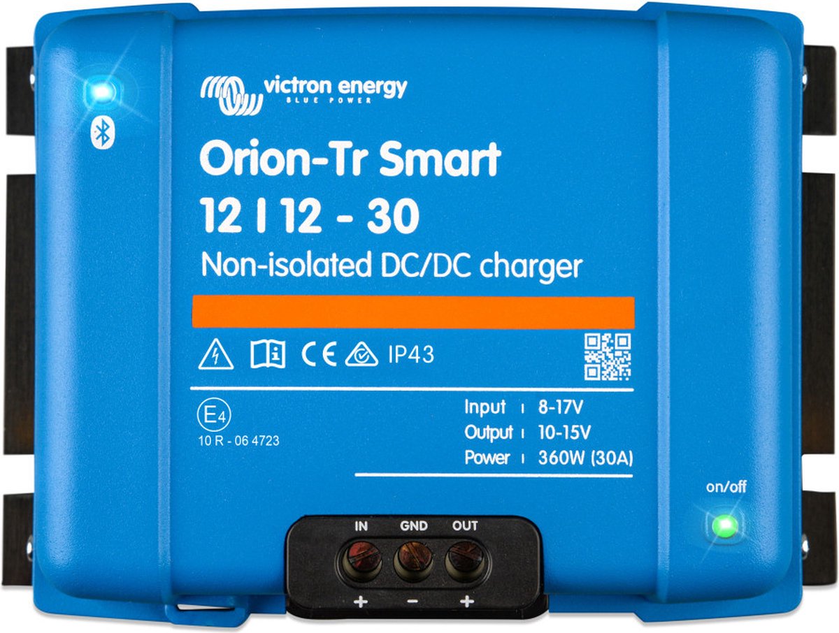 Victron Orion-TR Smart 12 12-30A (360W) nicht isoliertes DC-DC-Ladegerät