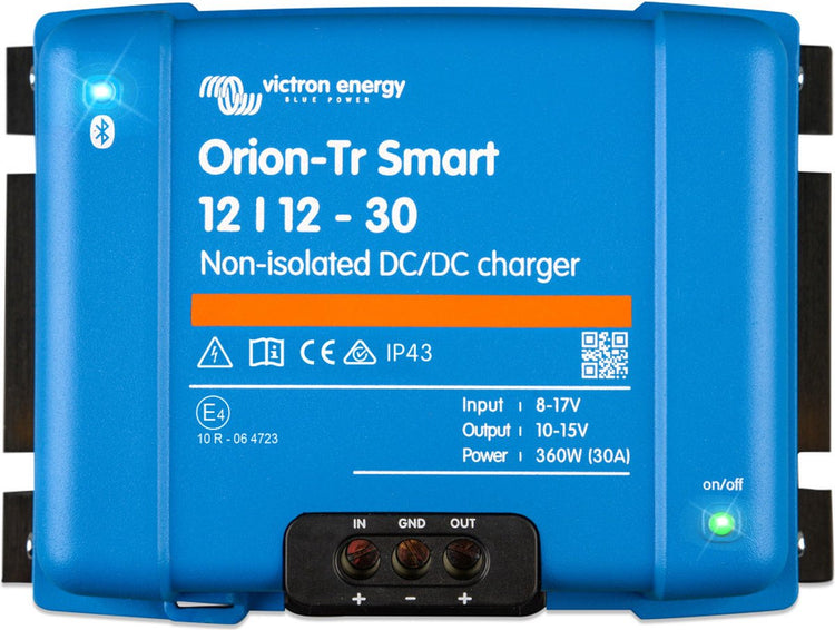 Victron Orion-TR Smart 12 12-30A (360W) nicht isoliertes DC-DC-Ladegerät