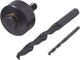 Wolfcraft - Lochschneider-Set für Wasserhähne - ø 35 mm - Einbau von Küchenarmaturen im Spülbecken - 3-teilig - 8925000