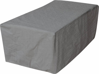 Eurotrail wasserdichte Tischdecke Garten rechteckig, Cantonic 200x110x75cm, grau