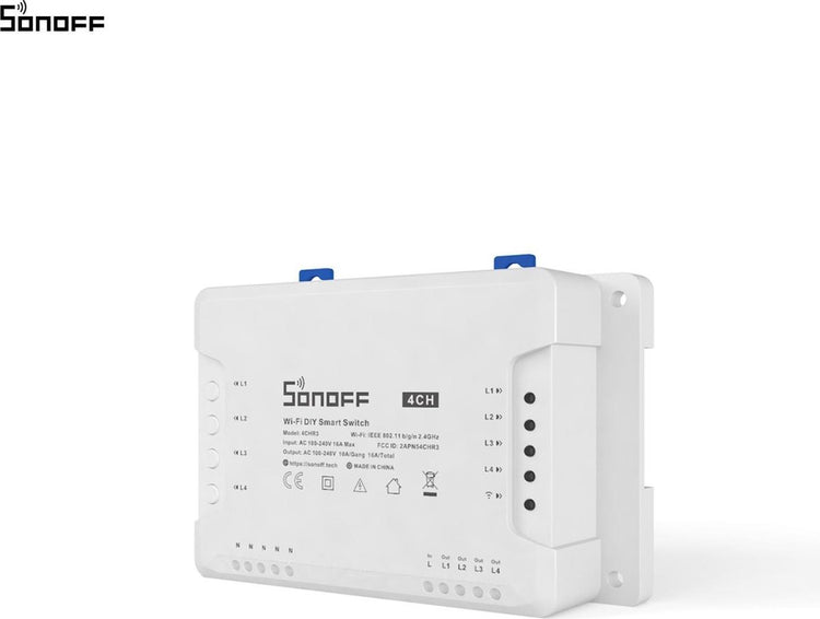 Sonoff – 4chr3 – 4-Gang-Smart-Schalter – intelligenter WLAN-Schalter