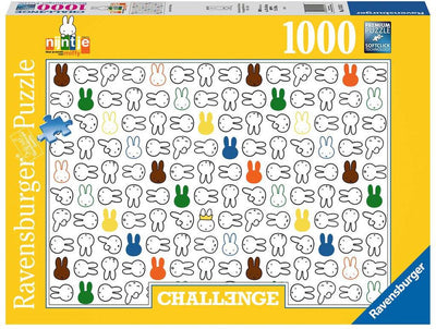 Ravensburger Challenge Puzzle Miffy, 1000st.