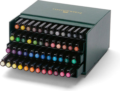 Faber-Castell Faber Castell Zeichenstift – Pitt Artist Pen – Pinsel – 48 Stück – Studiobox FC-167148