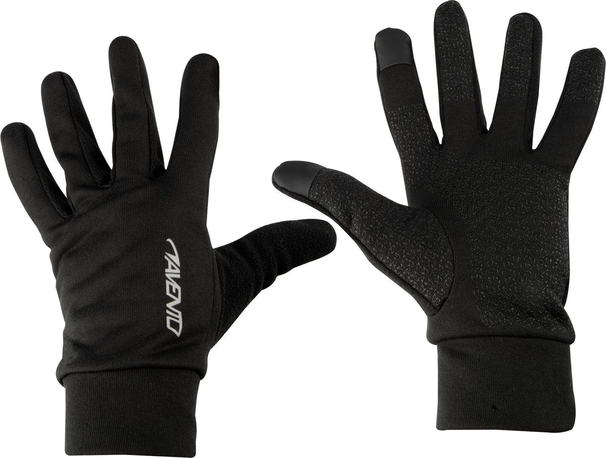 Avento Sporthandschuhe mit Touchscreen-Spitze – Basic Black – L XL