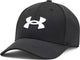 Under Armour M Blitzing Low Str-Blk Herrenkappe – Schwarz – Weiß
