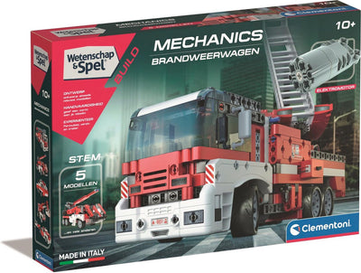 Clementoni Science Game Mechanics Feuerwehrwagen