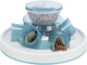 Trixie Katzenspielzeug Tunnel Feeder Strategiespiel – Blau