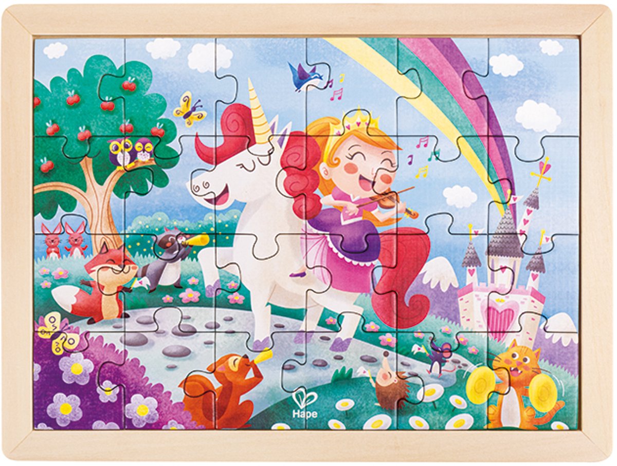 Hape Einhorn-Freunde-Puzzle