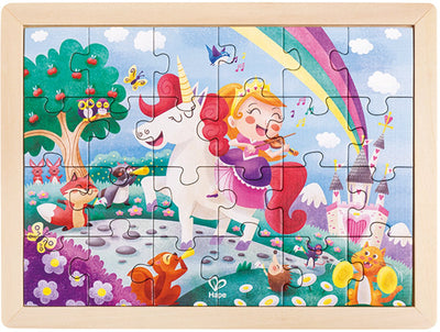 Hape Einhorn-Freunde-Puzzle
