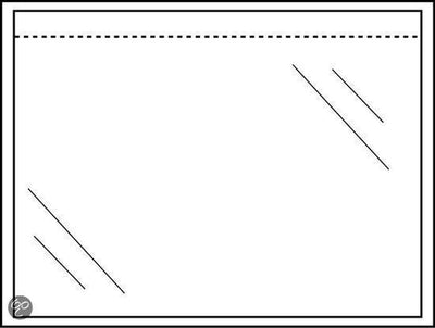 Raadhuis Packlistenumschlag – 165 x 122 mm – A6 – unbedruckt – 1000 Stück – rd-310100