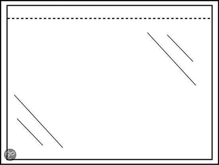 Raadhuis Packlistenumschlag – 165 x 122 mm – A6 – unbedruckt – 1000 Stück – rd-310100