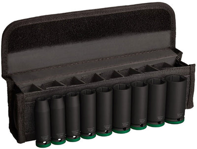 Bosch Zubehör 9-teiliger Schlagschrauber-Steckschlüsselsatz 77 mm, 10; 11; 13; 17; 19; 21; 22; 24; 27 mm – 2608003040