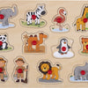 Zoo-Studenpuzzle - 12 Teile.