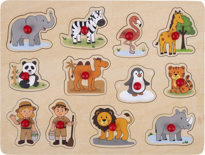Zoo-Studenpuzzle - 12 Teile.