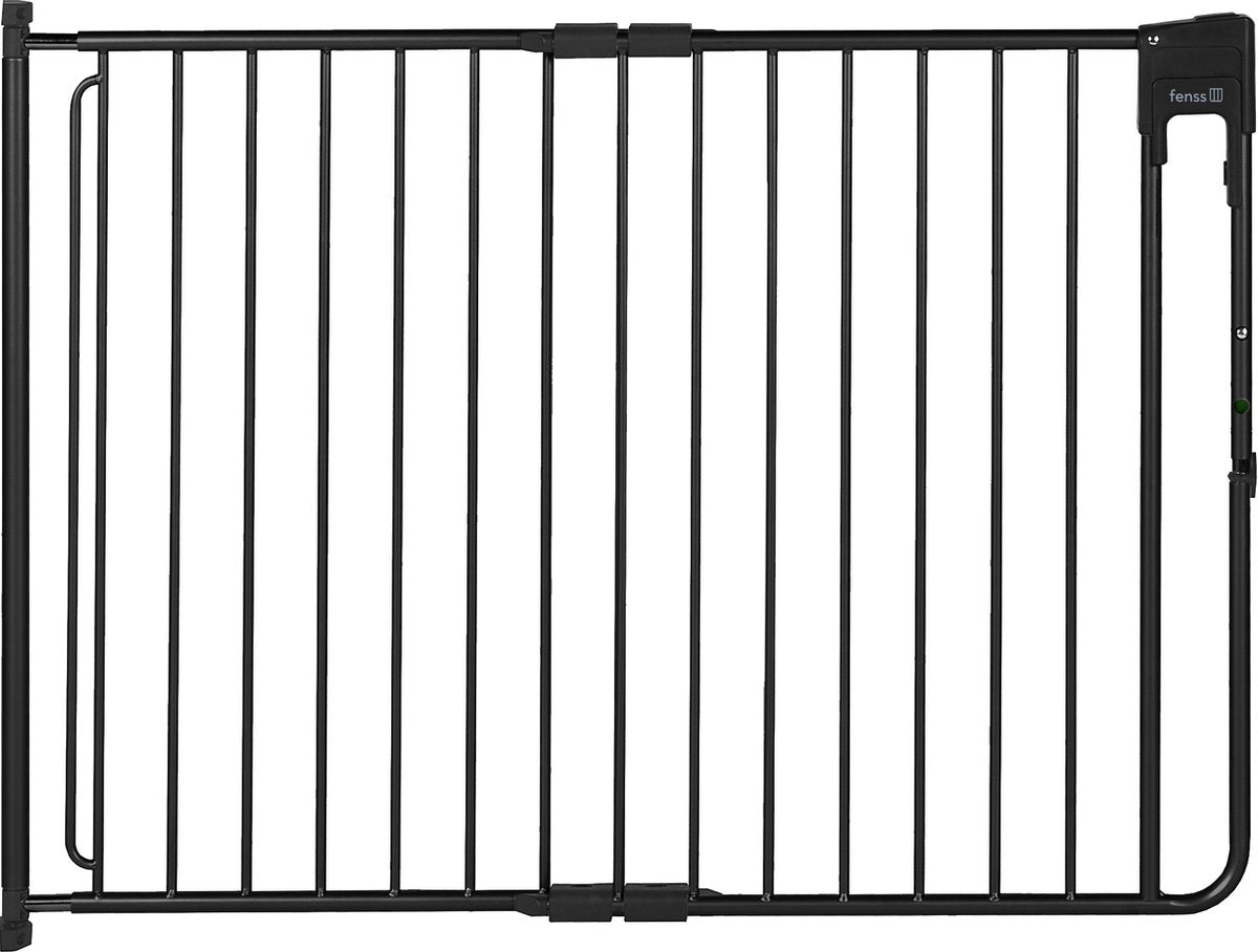 Fenss Sicherheitstür-Treppenschutzgitter – mattschwarz