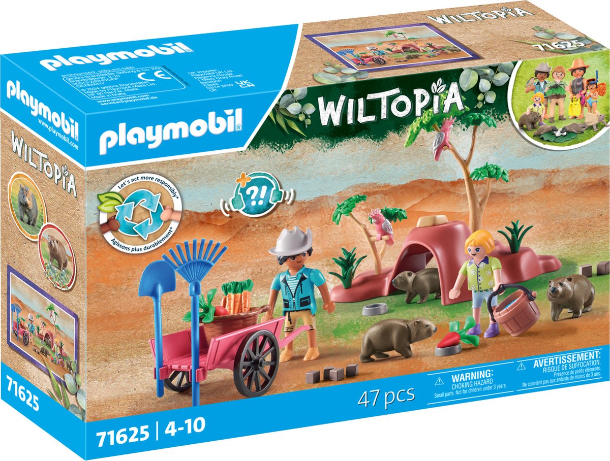 Playmobil Wiltopia Wombat-Schutz – 71625