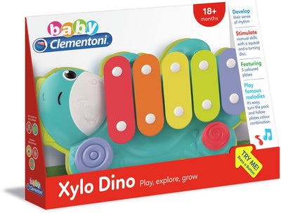 Clementoni Baby – Xylo-Dino, Spielzeuginstrument