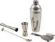 Point-Virgule-Cocktail-Set – Cobbler-Shaker, Cocktailmaß, Stößel, Barlöffel und Cocktailsieb