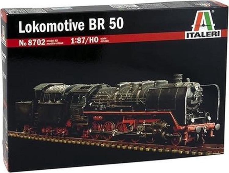 Italeri 510008702 h0 Dampflokomotive BR 50, Kunststoffbausatz