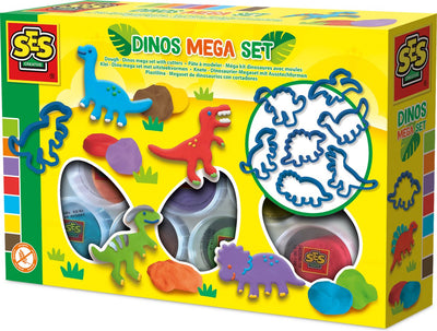 Ses Dino Mega-Ton-Set komplett mit Ausstechformen