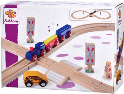 Eichhorn Zugstrecke 8 Figur Play Set, 27dlg.