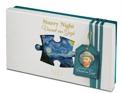 Tucker's Fun Factory Art Gallery – Café-Terrasse bei Nacht, Café-Terrasse bei Nacht – Vincent Van Gogh – Puzzle 500 Teile