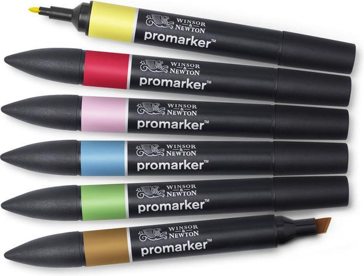 Winsor Newton Promarker™ Mitteltöne 6er-Set