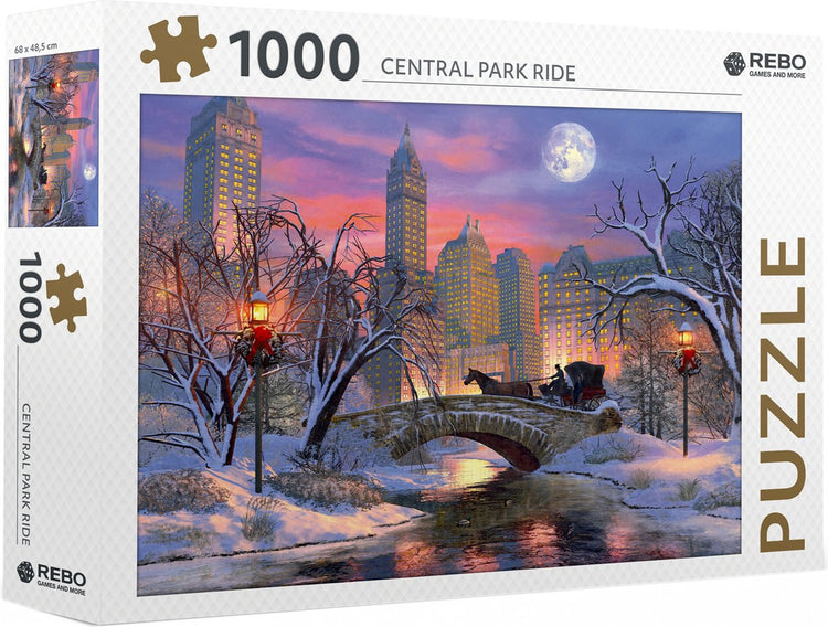 Rebo Productions Puzzle „Central Park Ride“, 1000 Teile