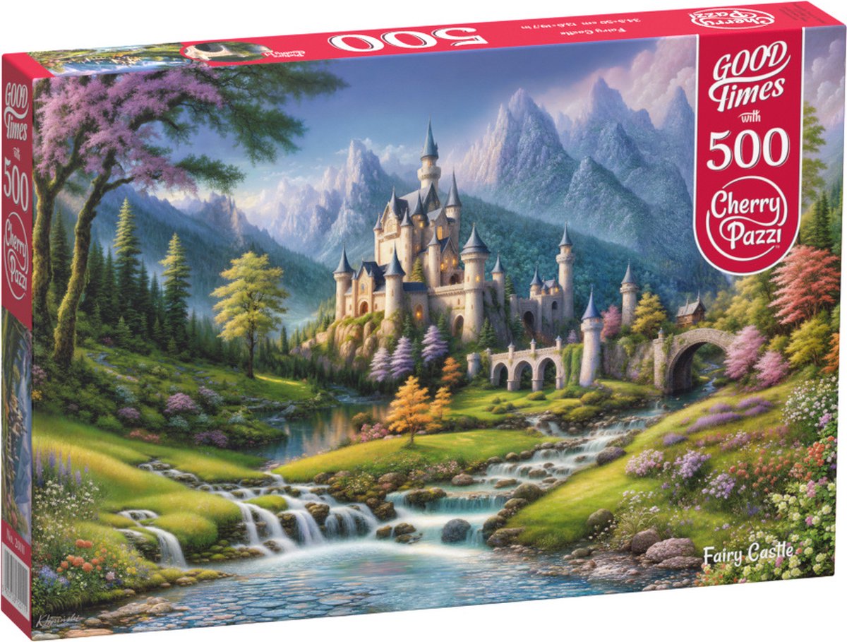 Cherrypazzi Märchenschloss-Puzzle 500 Teile